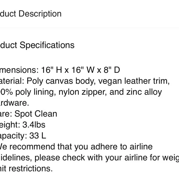 Beis Mini Weekender in Maple - Picture 12 of 12